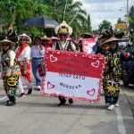 Semarak Kemerdekaan, Kecamatan Kembang Janggut Gelar Lomba Gerak Jalan dan Lomba Karnaval