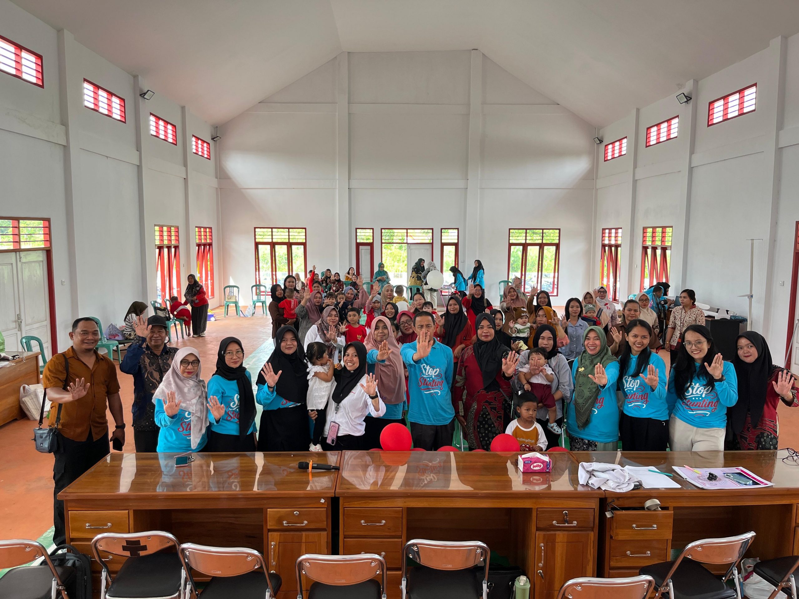 Lomba Balita Sehat Tingkat Kecamatan Kembang Janggut, Wujudkan Generasi Sehat Sejak Dini