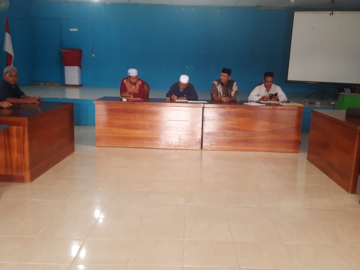 Pembentukan Dewan Hakim MTQ ke-18 Tingkat Kecamatan Kembang Janggut