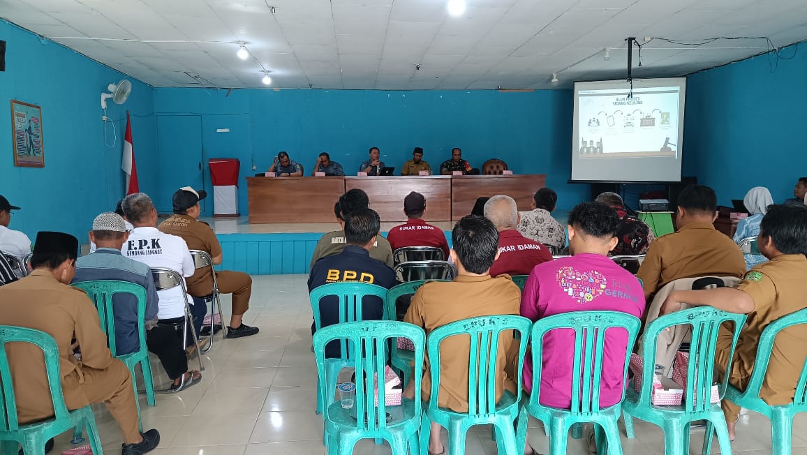 Pemerintah Kecamatan Kembang Janggut Bersama Pengadilan Agama Tenggarong Gelar Sosialisasi Pelayanan Sidang Keliling