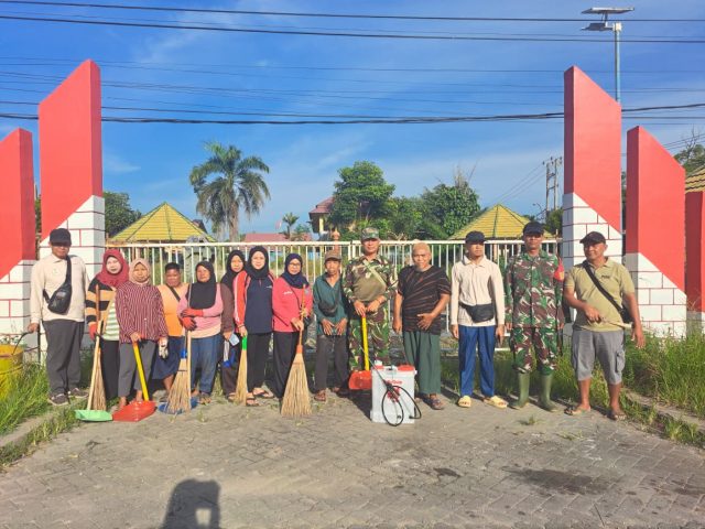 World Cleanup Day 2025, Kecamatan Kembang Janggut Lakukan Aksi Bersih-Bersih Lingkungan