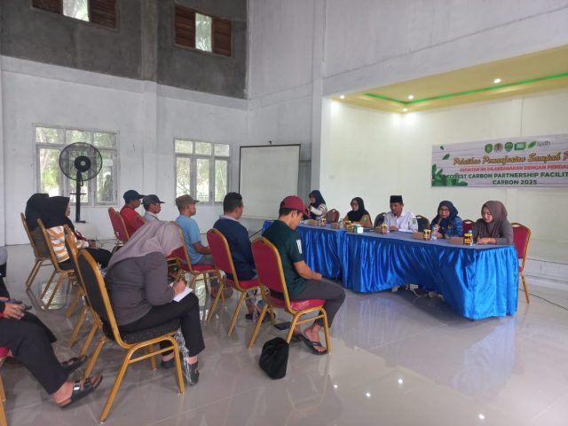 Desa Genting Tanah Menggelar Pelatihan Pemanfaatan Sampah Plastik