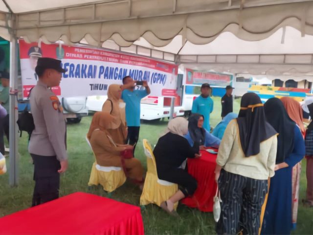 Gerakan Pangan Murah dan Bazar UMKM Hadir Kembali Digelar di Kecamatan Kembang Janggut, Disambut Antusias Warga