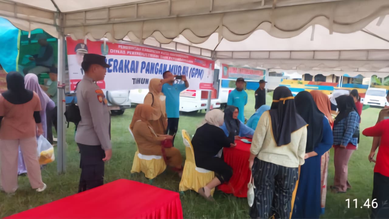 Gerakan Pangan Murah dan Bazar UMKM Hadir Kembali Digelar di Kecamatan Kembang Janggut, Disambut Antusias Warga