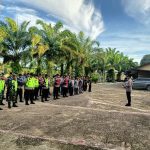 Apel Gabungan Kesiapan Pengamanan Natal 2025 dan Tahun Baru 2026 di Kecamatan Kembang Janggut