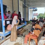 Pemenuhan 6 SPM, Kecamatan Kembang Janggut Dampingi Pelaksanaan Posyandu di Desa Pulau Pinang