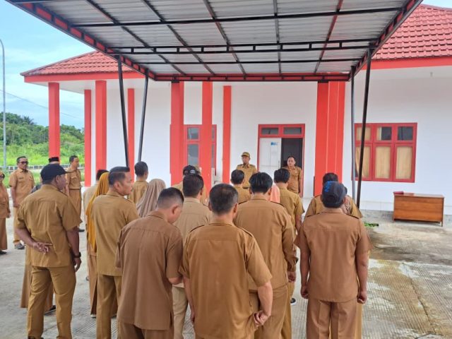 Apel Pagi Kantor Camat Kembang Janggut Bahas Persiapan Musrenbang Dua Kecamatan