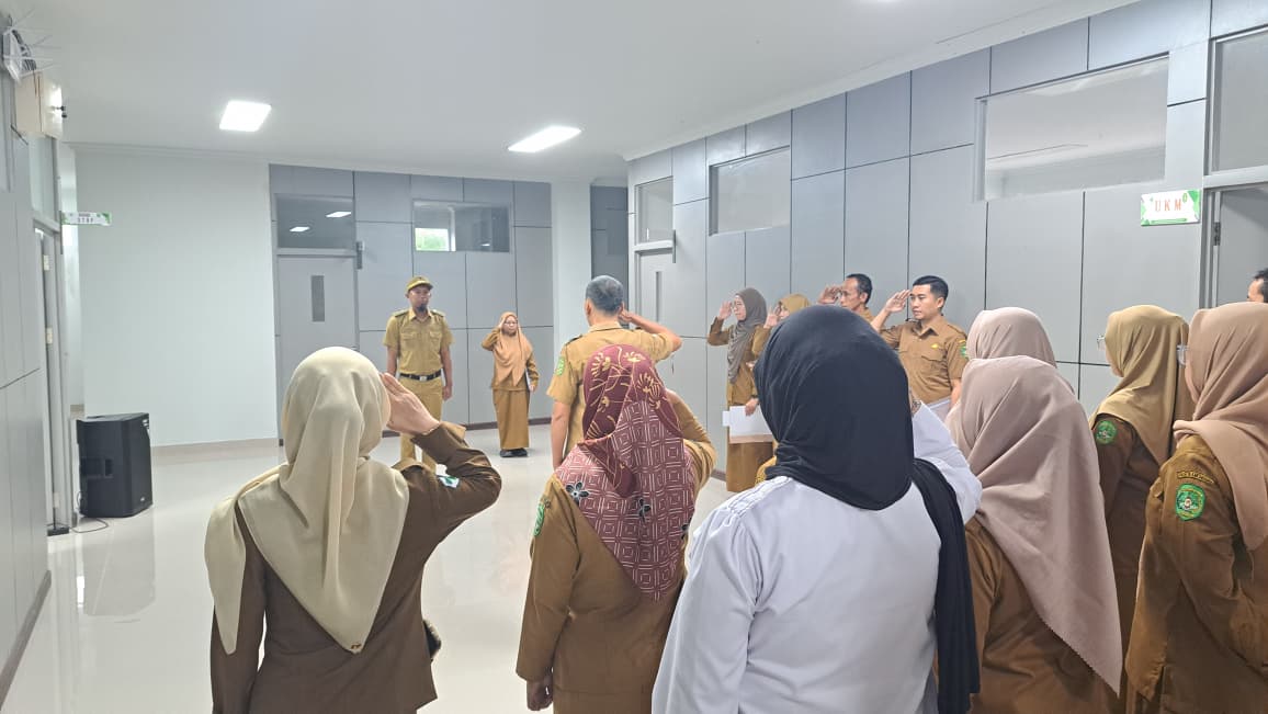 Pimpin Apel Di Puskesmas, Camat Kembang Janggut Pastikan Pelayanan Kesehatan Berjalan Optimal