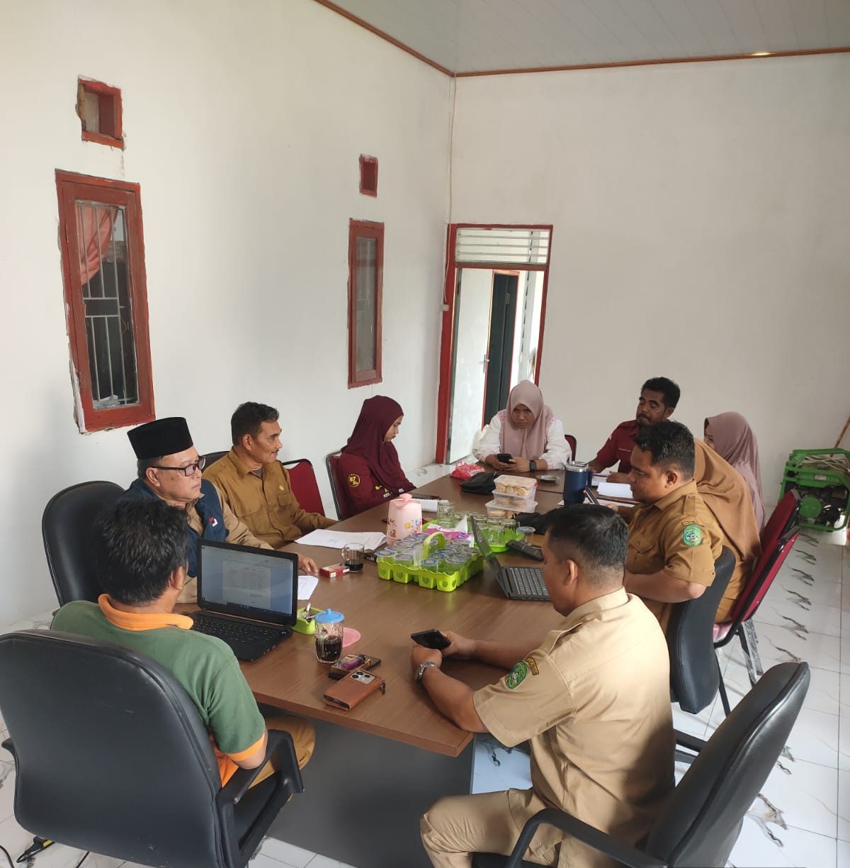 Rapat Koordinasi Bahas Pembentukan Panitia Pemilihan Lembaga Adat Desa Long Beleh Modang