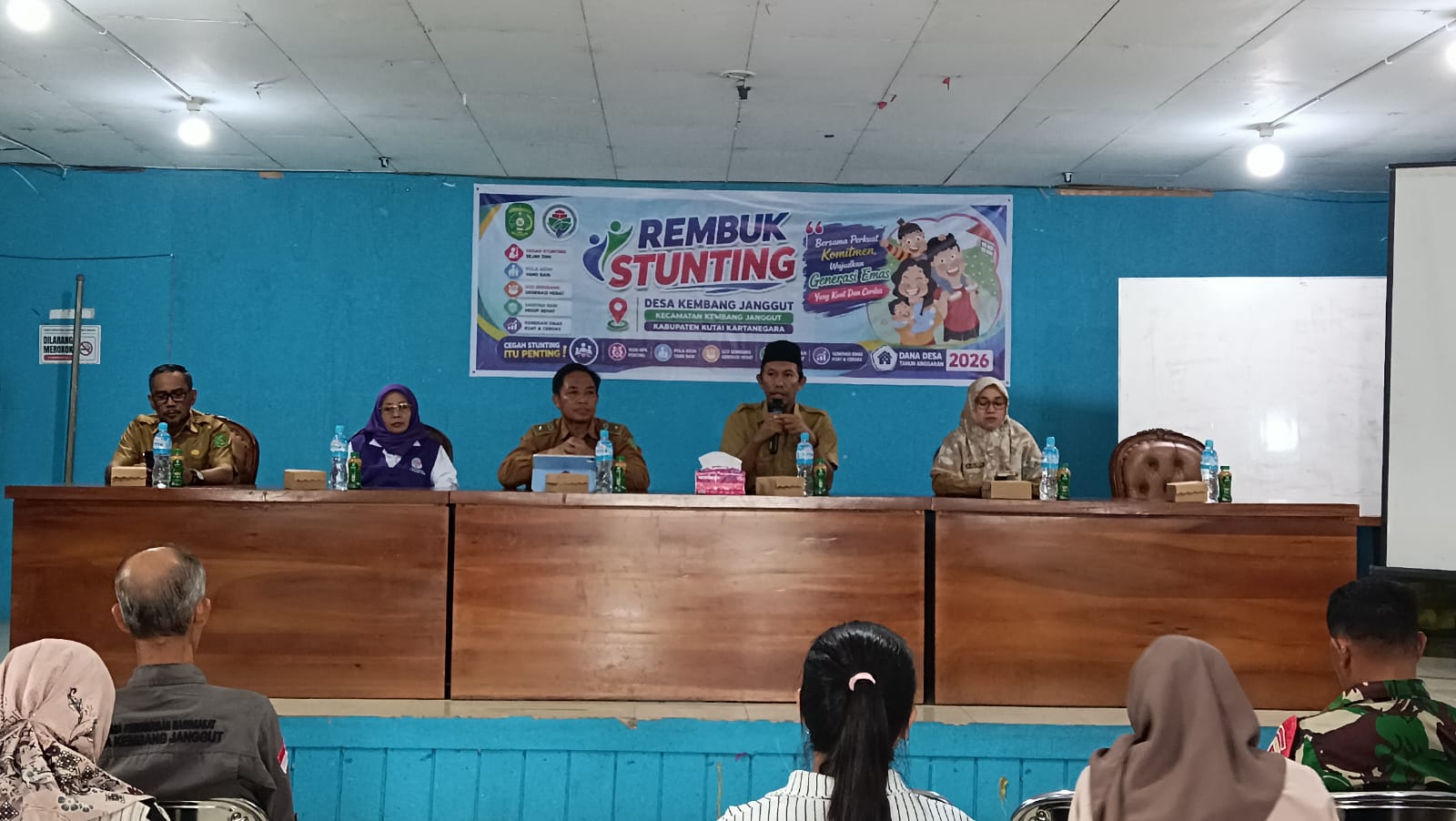 Rembuk Stunting Desa Kembang Janggut Tahun 2026 Dihadiri Camat Kembang Janggut