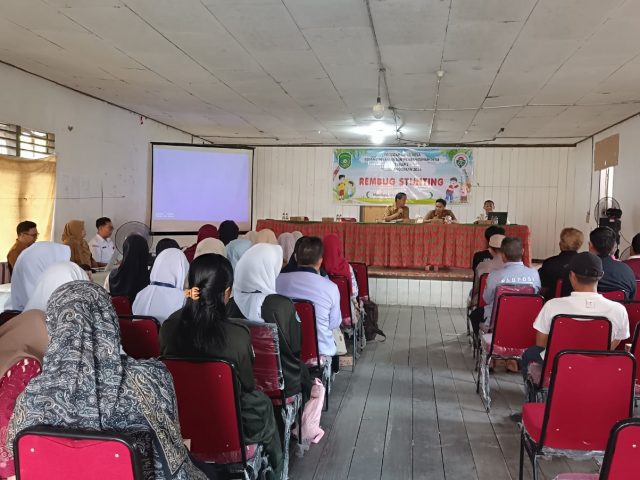Rembuk Stunting Desa Hambau Tahun 2026 Bahas Pencegahan Stunting Sejak Dini