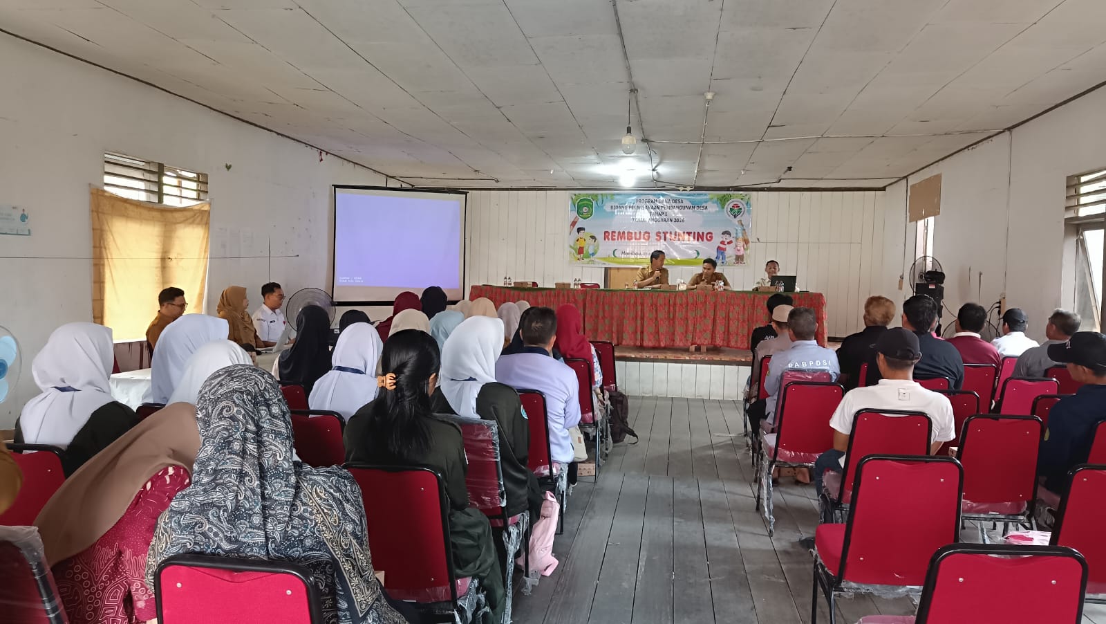 Rembuk Stunting Desa Hambau Tahun 2026 Bahas Pencegahan Stunting Sejak Dini