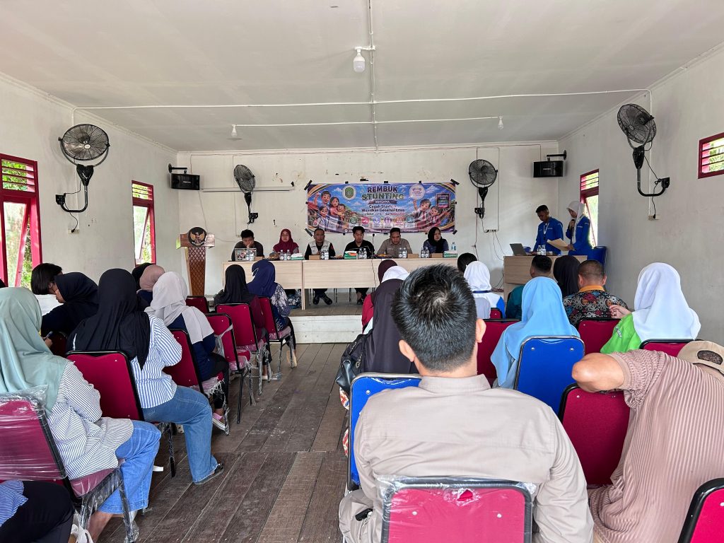 Desa Perdana Gelar Rembuk Stunting 2026, Dihadiri Kasi PMD Kecamatan Kembang Janggut